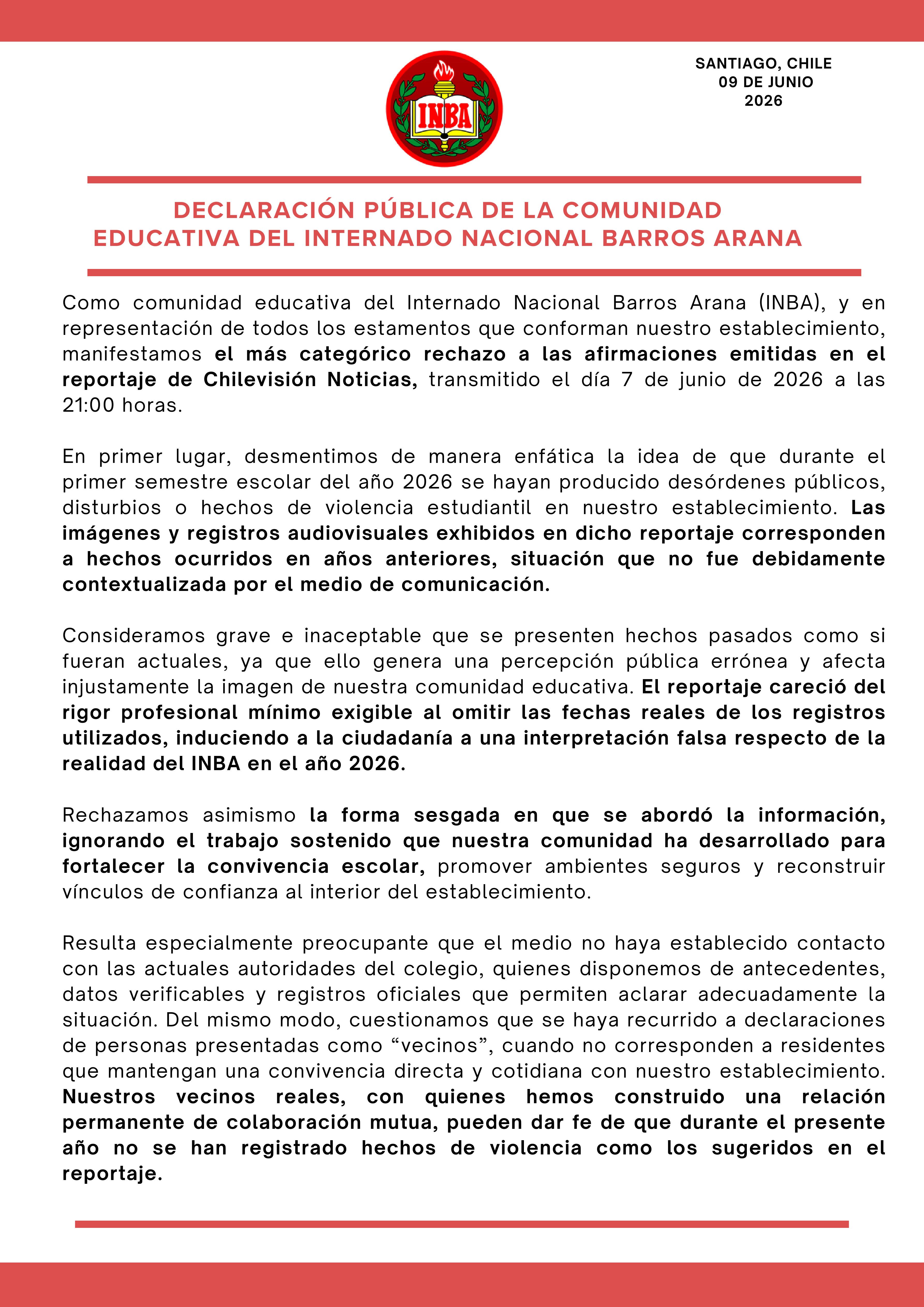 Declaración pública
